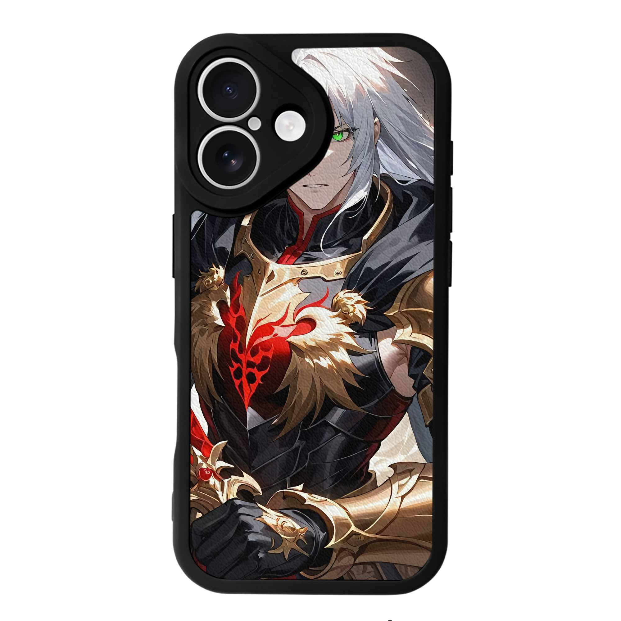 （画像用） 刀剣乱舞 Touken Ranbu 【iPhone 16シリーズ対応】シリコンスマホケース（レザー調） 材質：シリコン